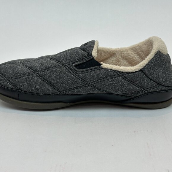🌺 OluKai Puku‘i Quilted Slipper - Dark Shadow / Lava Rock - Men’s 10 🌺 - Picture 9 of 15